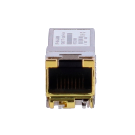 SFP-10G-RJ45-80M - Modulo Transceiver SFP+ - Porta in rame con connettore RJ45 - Velocità supportate 2.5G/5G/10G - Distanza fino