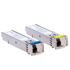 SFP-TR1513-20SMF-LC - Coppia di moduli trasmettitori SFP - Tx 1550/1310 nm Rx 1310/1550 nm - Fibra Monomodale - Connettore LC Si