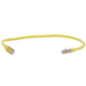 SFTP6A-H-05Y - Cavo SFTP - Ethernet - Connettori RJ45 - Categoria 6A - 0,5 m - Colore Giallo