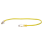 SFTP6A-H-1Y - Cavo SFTP - Ethernet - Connettori RJ45 - Categoria 6A - 1 m - Colore Giallo SFTP6A-H-1Y - Cavo SFTP - Ethernet - Connettori RJ45 - Categoria 6A - 1 m - Colore Giallo