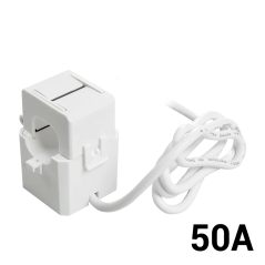 SH-50A-CURRENT-TRANS-CLAMP - Shelly 50A - Morsetto per trasformatore di corrente - Misuratore di consumo - Supporta 110-240 V - 