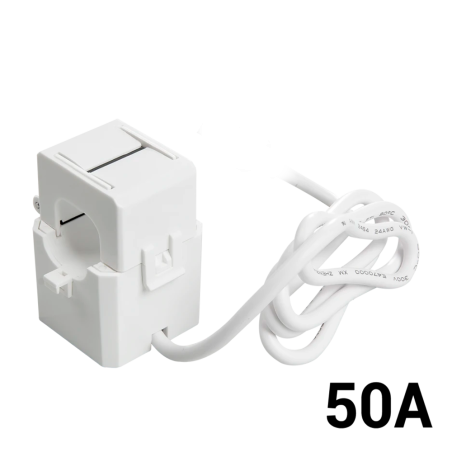 SH-50A-CURRENT-TRANS-CLAMP - Shelly 50A - Morsetto per trasformatore di corrente - Misuratore di consumo - Supporta 110-240 V - 