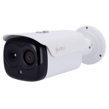 SN-TPC6457DLT-F25-NE - Telecamera termica IP Sunell serie TPC6457DLT - Sensore termico VOx FPA 640x512 12μm | Ottica 25mm - Sens