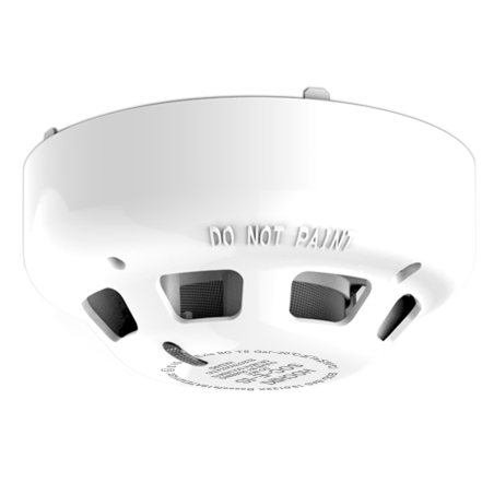 SOC-E-IS(WHT) - Rilevatore di fumo fotoelettrico convenzionale_x000D_ - Due LED consentono una visione a 360°_x000D_ - Sensibili