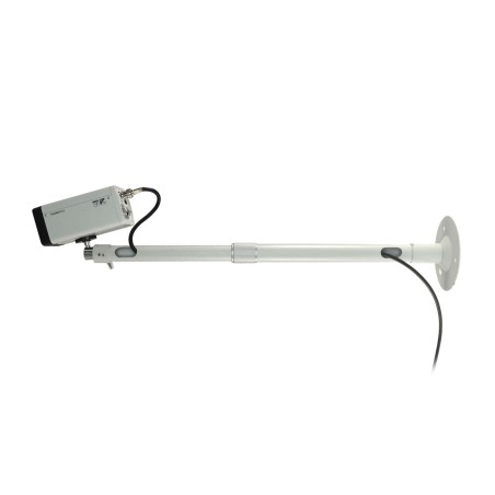 SP420 - Staffa per telecamera - Estensibile 39.5~59.5 cm - Giunto Sferico con Rotazione di 360º - Passacavi - Resistenza al cari
