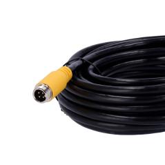 ST-4PIN-AHD-30 - Streamax - Cavo per telecamere AHD - Connettore M12 tipo aviazione - 4 Pin - Lunghezza 3m - Maschio - Femmina