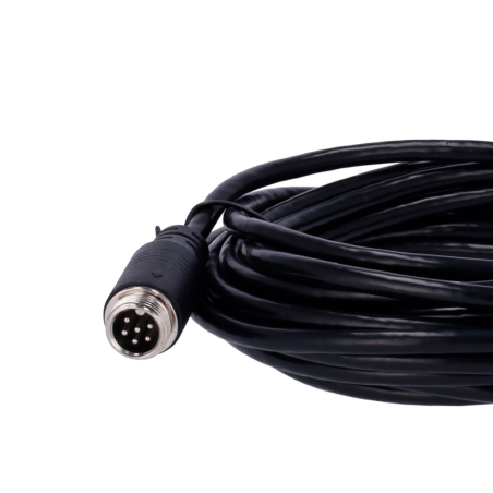 ST-6PIN-IP-70 - Streamax - Cavo per telecamere IP PON - Connettore M12 tipo aviazione - 6 Pin - Lunghezza 7m - Maschio - Femmina