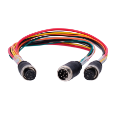 ST-POWERSPLIT-CABLE - Streamax - Cavo per l'alimentazione di 2 videoregistratori - 9 Pin