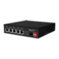 SW0605HIPOE-GF-DC-65 - Switch PoE - 5 porte PoE + 1 SFP - Velocità della porta 10/100/1000 Mbps - 1xHi-PoE (60W) + 2xPoE+ (30W) SW0605HIPOE-GF-DC-65 - Switch PoE - 5 porte PoE + 1 SFP - Velocità della porta 10/100/1000 Mbps - 1xHi-PoE (60W) + 2xPoE+ (30W)