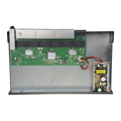 SW2624GT-2GF - Switch - 24 porte RJ45 + 2 SFP GIGA - Velocità della porta 10/100/1000 Mbps - Massimo 20W - Plug &amp Play - Tecn