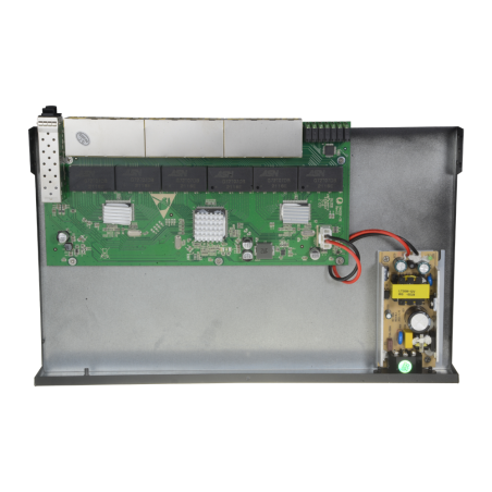 SW2624GT-2GF - Switch - 24 porte RJ45 + 2 SFP GIGA - Velocità della porta 10/100/1000 Mbps - Massimo 20W - Plug &amp Play - Tecn