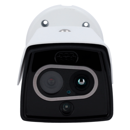 THERMTEC-HM203 - Telecamera termica IP Thermtec serie HM2 - Sensore termico VOx FPA 256x192 12μm | Ottica 3.2mm - Sensore visibi
