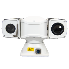 THERMTEC-Y650 - ThermTec termocamera IP PTZ a Doppia ottica - Sensore termico 640x512VOx - ottica 50mm - Sensore ottico 4MPx - o