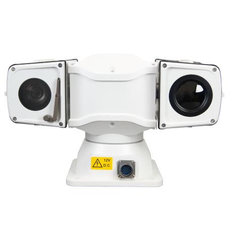 THERMTEC-Y650 - ThermTec termocamera IP PTZ a Doppia ottica - Sensore termico 640x512VOx - ottica 50mm - Sensore ottico 4MPx - o