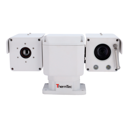 THERMTEC-YS625 - ThermTec telecamera termica IP mini PTZ Duale - Sensore termico 640x512VOx - ottica 25mm - Sensore ottico 4MPx 