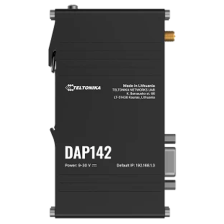 TK-DAP142 - Teltonika Access Point Industrial - 2 puertos Ethernet RJ45 Fast Ethernet - Puerto Serie RS232 - Wi-Fi 802.11b/g/n 2