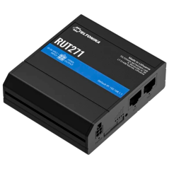 TK-RUT271 - Teltonika Router Redcap 5G Industriale - 2 porte Ethernet RJ45 Fast Ethernet - Redcap 5G fino a 223Mbps - 1x Ingress