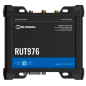 TK-RUT976 - Router Teltonika 5G RedCap Industriale - 4 porte Ethernet RJ45 Fast Ethernet - Dual SIM 5G RedCap fino a 233Mbps - 3