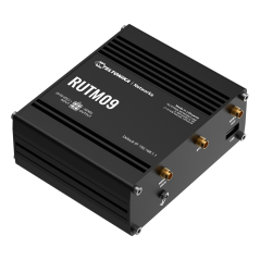 TK-RUTM09 - Teltonika Router 4G Industriale - Dual SIM 4G Cat 6 - 1x Ingresso/Uscita Digitale - Posizionamento GNSS - 4 porte Et