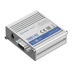 TK-TRB142 - Teltonika Gateway 4G Industrial - 4G Cat 1 / 3G / 2G - Porta RS232 - Design compatto - Connettore Micro USB