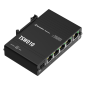 TK-TSW010 - Teltonika Switch Unmanaged Industriale - 5 porte Ethernet RJ45 Fast Ethernet - Robusto Alloggiamento in Alluminio - TK-TSW010 - Teltonika Switch Unmanaged Industriale - 5 porte Ethernet RJ45 Fast Ethernet - Robusto Alloggiamento in Alluminio -
