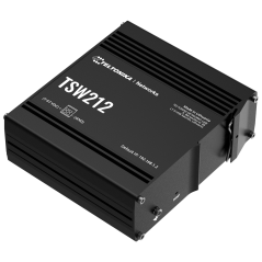TK-TSW212 - Teltonika Switch Managed Industriale - 8 porte Ethernet RJ45 Gigabit +2 SFP Gigabit - VLAN/Loop Prevention/STP/RSTP/