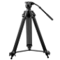 TRIPOD-2M - Treppiede professionale - Estendibile fino a 189cm - Adatto per esterni - Colore nero - Compatibile con le Telecamer TRIPOD-2M - Treppiede professionale - Estendibile fino a 189cm - Adatto per esterni - Colore nero - Compatibile con le Telecamer