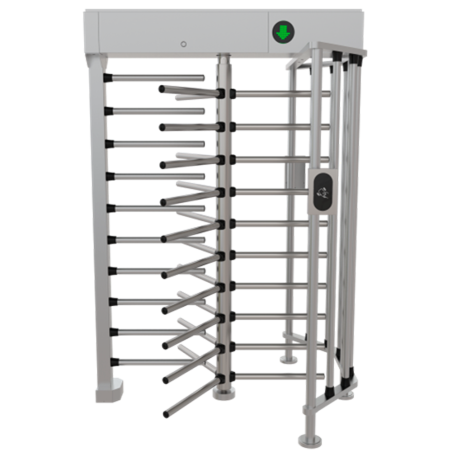 TS-FHT965-316 - Varco ad accesso bidirezionale - 10 bracci rotanti rimovibili - Orari, allarmi e modalità di apertura - Dimensio