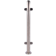 TS-HANDRAIL-MIDDLE - Palo per barriera - Posizione intermedia - Per ante delle barriere - Compatibile con tornelli - Dimensioni: