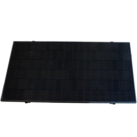 TSOL-ESK400-PS - TSUN Kit Solar Pop Up - Pannello Full Black 400W - Microinverter M400 400W - Staffa per installazione a pavimen