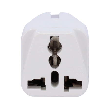 UKPLUG-ADAPTER - Adattatore - Da Spina Tipo G (UK) a Spina Tipo F (UE) - Tensione 250V AC - Corrente massima in uscita 10-16 A -