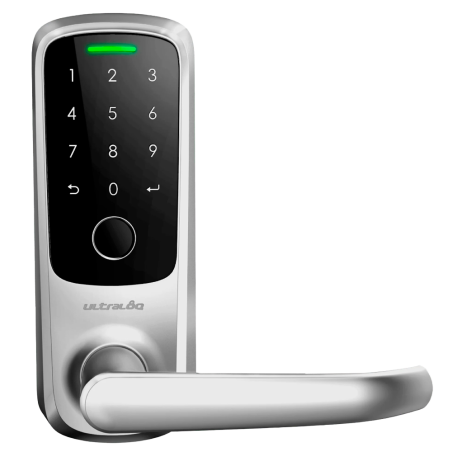 UL-LATCH5-FINGERPRINT - Serratura intelligente Anviz Ultraloq - Impronta digitale, PIN e App - 50 utenti | WiFi e Bluetooth - Au