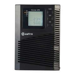 UPS1000VA-ON-4 - SAI online - Potenza 1000VA/900W - Entrata 200~240 Vac / Uscita 200~240 Vac - 2 uscite SAI/UPS protette - Tempo