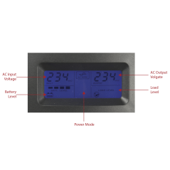 UPS3000VA-4 - UPS monofase line-interactive - Potenza 3000VA/1800W - Entrata 220~240 Vac /Uscita 230 Vac - 4 uscite SAI/UPS prot