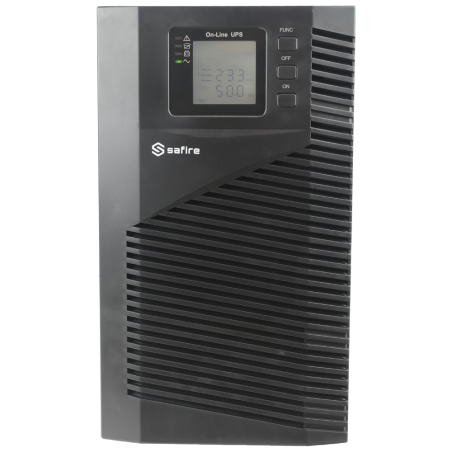 UPS3000VA-ON-4 - SAI online - Potenza 3000VA/2700W - Entrata 200~240 Vac / Uscita 200~240 Vac - 4 uscite SAI/UPS protette - Temp