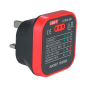 UT07A-UK - Tester per prese elettriche UK - Verifica degli errori di cablaggio - Facile da usare - Consente un test rapido UT07A-UK - Tester per prese elettriche UK - Verifica degli errori di cablaggio - Facile da usare - Consente un test rapido
