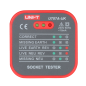 UT07A-UK - Tester per prese elettriche UK - Verifica degli errori di cablaggio - Facile da usare - Consente un test rapido UT07A-UK - Tester per prese elettriche UK - Verifica degli errori di cablaggio - Facile da usare - Consente un test rapido