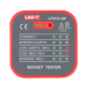 UT07A-UK - Tester per prese elettriche UK - Verifica degli errori di cablaggio - Facile da usare - Consente un test rapido UT07A-UK - Tester per prese elettriche UK - Verifica degli errori di cablaggio - Facile da usare - Consente un test rapido