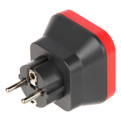 UT07B-EU - Tester per prese elettriche EU - Verifica degli errori di cablaggio - Test di tenuta - Facile da usare - Consente un 
