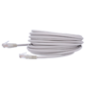 UTP6-H-30W - Cavo UTP - Ethernet - Connettori RJ45 - Categoria 6 - 30 m - Colore bianco UTP6-H-30W - Cavo UTP - Ethernet - Connettori RJ45 - Categoria 6 - 30 m - Colore bianco