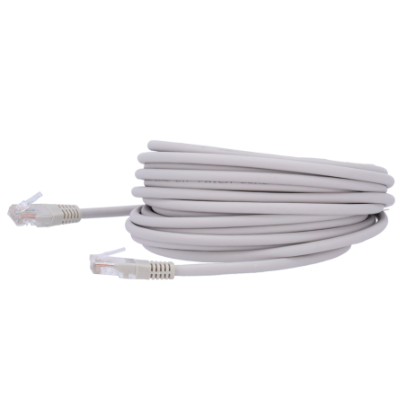 UTP6-H-5W - Cavo UTP - Ethernet - Connettori RJ45 - Categoria 6 - 5 m - Colore bianco