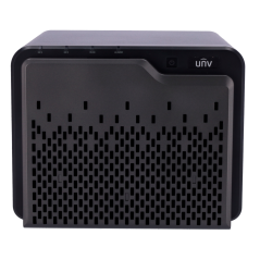 UV-DX204 - Cabinet per Hard Disk SAS - 4 x slot SATA3.0, compatibile SATA HDD/SSD - 1 porta Mini SAS da 24 Gbps - Velocità della
