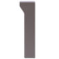 UV-EP-CS201 - Tettuccio per videocitofono - Specifico per Uniview UV-OEU-201x-HMK-W - Misure: 179 (I) x 84 (La) x 50 (Lu) mm - I UV-EP-CS201 - Tettuccio per videocitofono - Specifico per Uniview UV-OEU-201x-HMK-W - Misure: 179 (I) x 84 (La) x 50 (Lu) mm - I