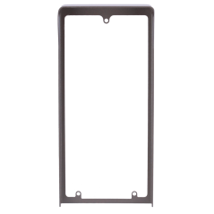UV-EP-CS201-F - Tettuccio per videocitofono - Specifico per Uniview UV-OEU-201B-HMK-W - Misure: 179 (I) x 84 (La) x 33 (Lu) mm -
