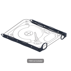 UV-HDD35BRACKET - Adattatore per Hard Disk da 3.5" - In plastica