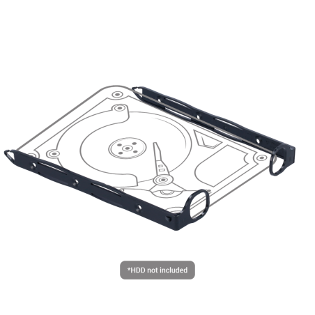 UV-HDD35BRACKET - Adattatore per Hard Disk da 3.5" - In plastica