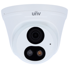 UV-IPC3618LE-ADF28KC-DL - Telecamera Turret IP Uniview - Gamma EasyStar - 8 MP | Ottica 2.8 mm | microSD 512 GB - IR 30 m | Luce