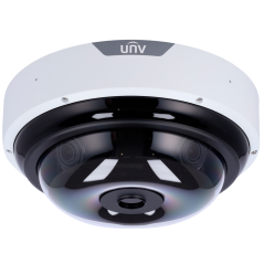 UV-IPC8645EA-ADZKM-I1 - Telecamera Dome IP Uniview - Gamma Prime - 4 x 5 MP | Ottica motorizzata 2.7~13.5 mm - IR 50m | WDR 130