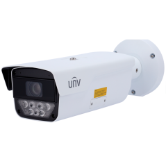 UV-IPS-HC264@HDX4-IR-I1 - LPR Uniview - Gamma Pro - 4 corsie - 4MP | Ottica motorizzata 8~32 mm | microSD - IR 40 m | Sensore 1/