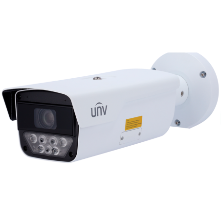 UV-IPS-HC264@HDX4-IR-I1 - LPR Uniview - Gamma Pro - 4 corsie - 4MP | Ottica motorizzata 8~32 mm | microSD - IR 40 m | Sensore 1/